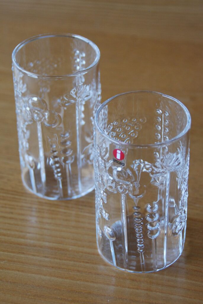 iittala Flora◇scope別注フローラとフィンランドで買ったフローラ