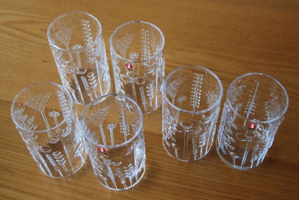 iittala Flora◇scope別注フローラとフィンランドで買ったフローラ