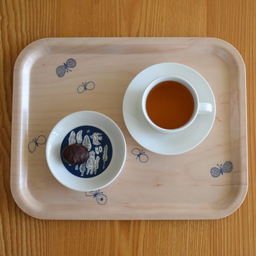 iittala】ティーマ万能ホワイトとミナペルホネンコラボ【TEEMA forest