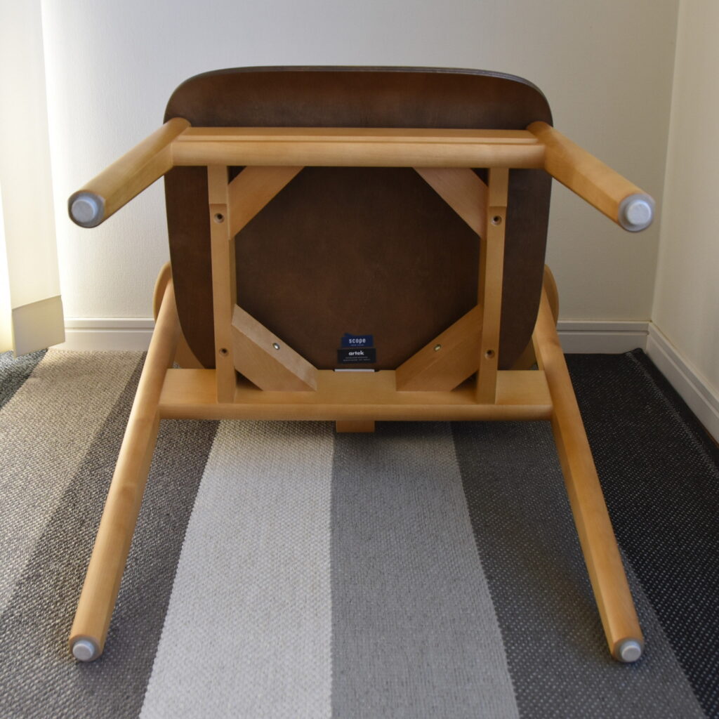 artek 】ワークスペースにドムス チェアを置きました【 scope 別注