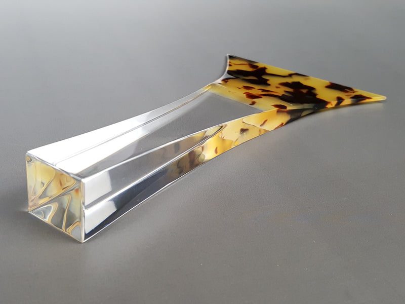 三味線用・撥】鼈甲調撥NEO 超軽量モデル 手元アクリル（津軽三味線用