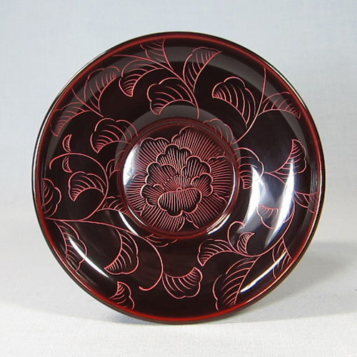 輪島塗漆器の工房直販 輪島塗太郎 / 輪島市 塗太郎 / 手彫り沈金 茶托