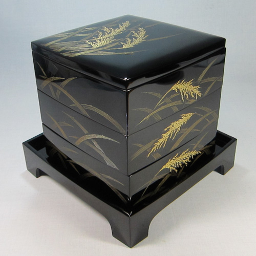 輪島塗漆器の工房直販 輪島塗太郎 / 輪島市 塗太郎 / 輪島塗 重箱 胴張