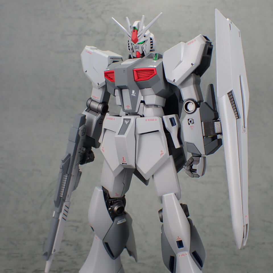 EG νガンダム ファーストロットカラーに全塗装 ｜ ワクガン！