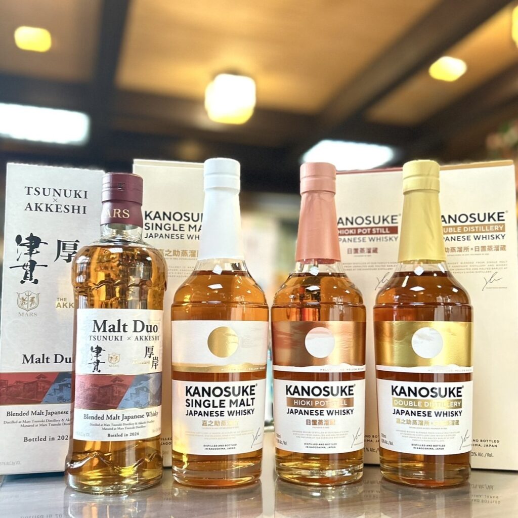 鹿児島県からウイスキーが到着！「MARS WHISKY Malt Duo 津貫×厚岸
