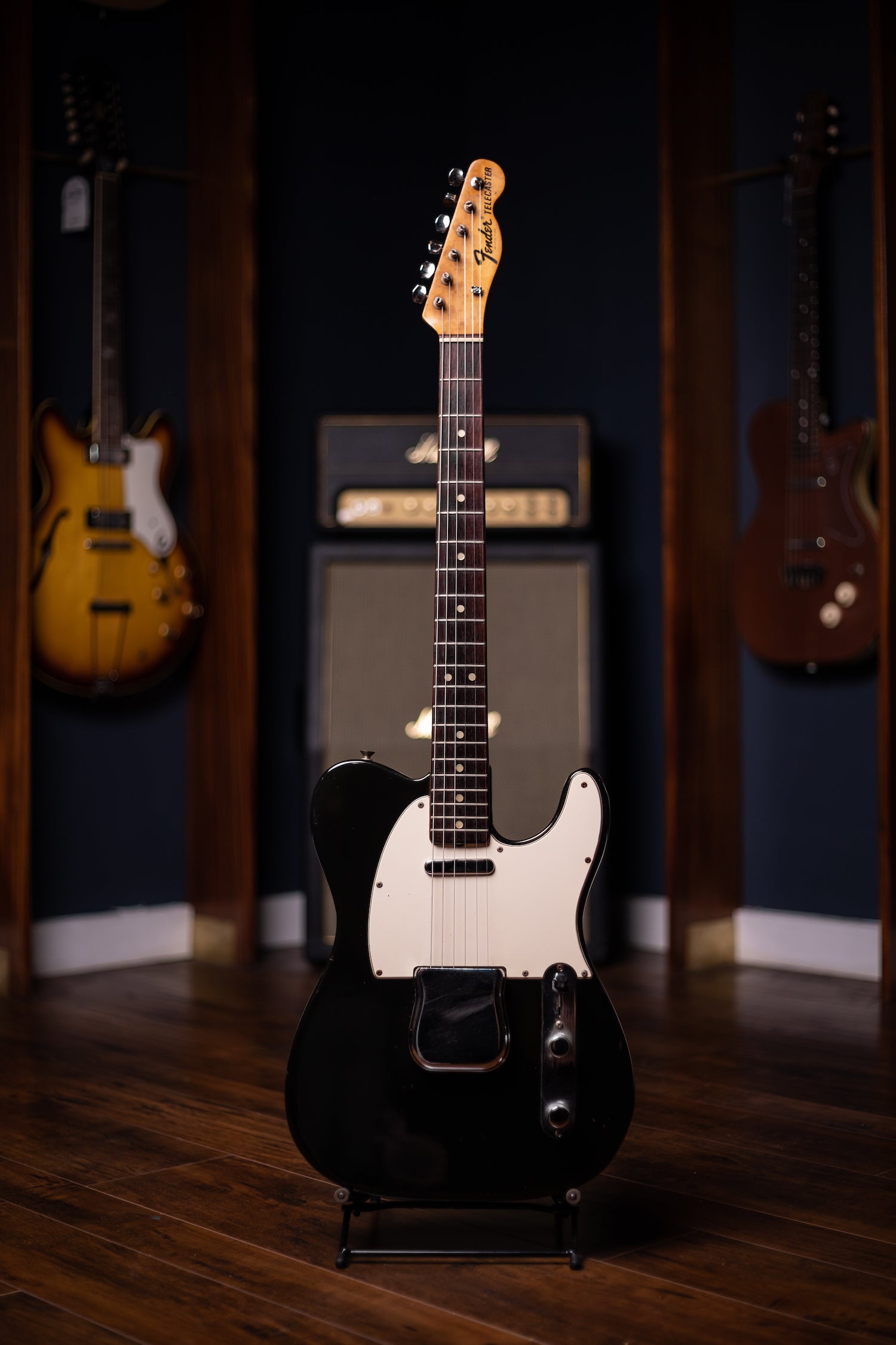 1971 Fender Telecaster Electric Guitar - Factory Black – Walt
