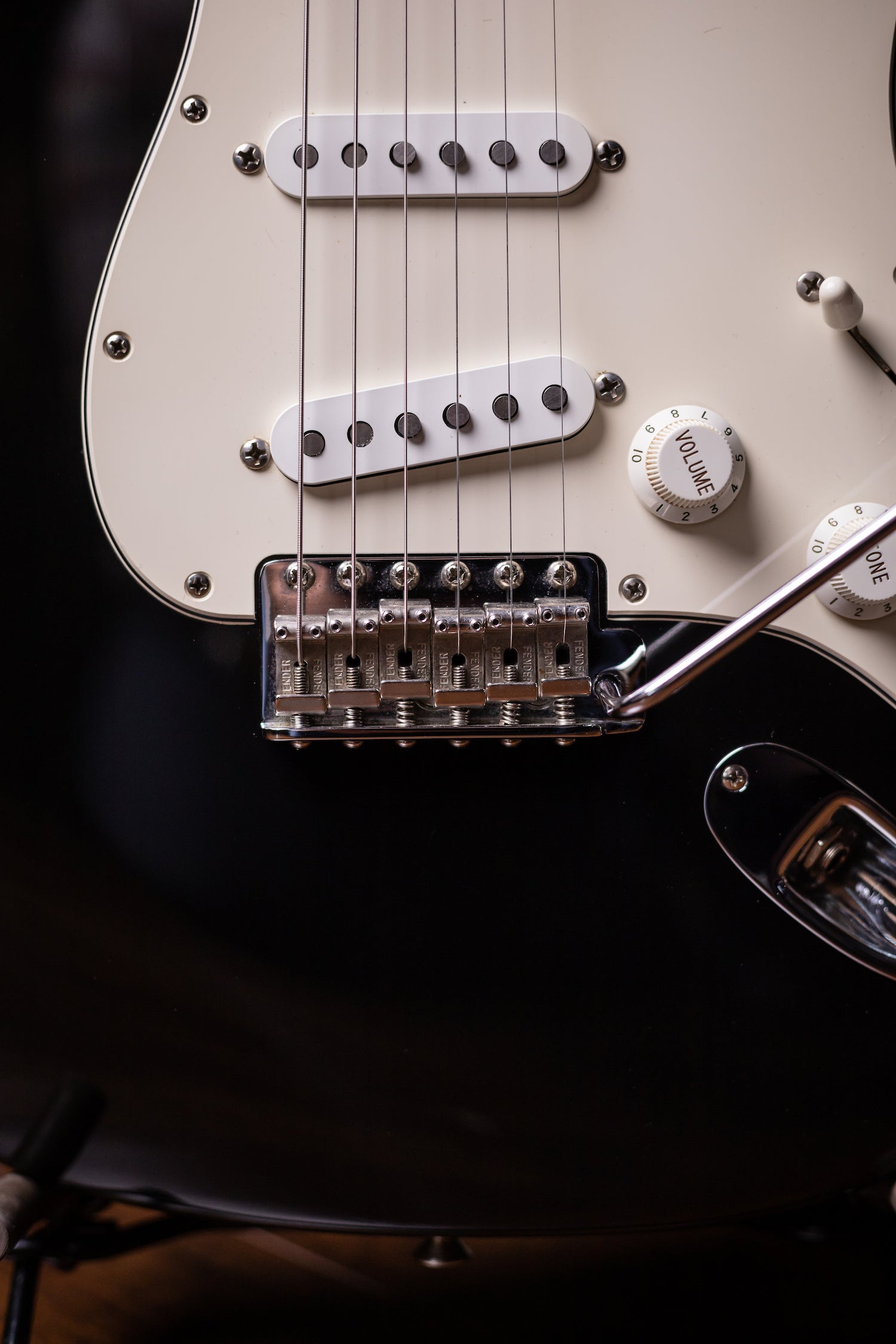 1997 Fender Hendrix Voodoo Stratocaster Electric Guitar - Black