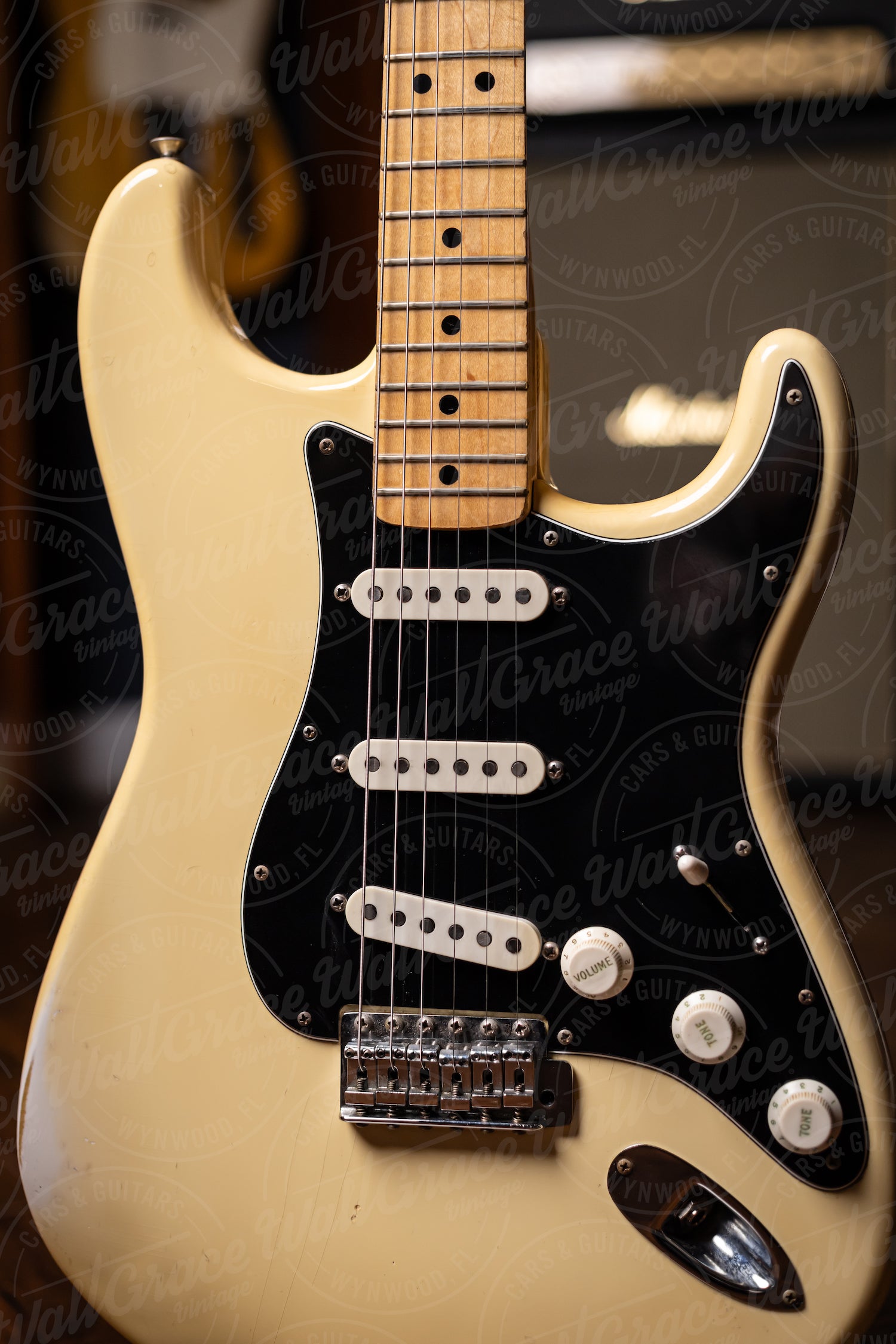 1976 Fender Stratocaster Electric Guitar - Olympic White – Walt