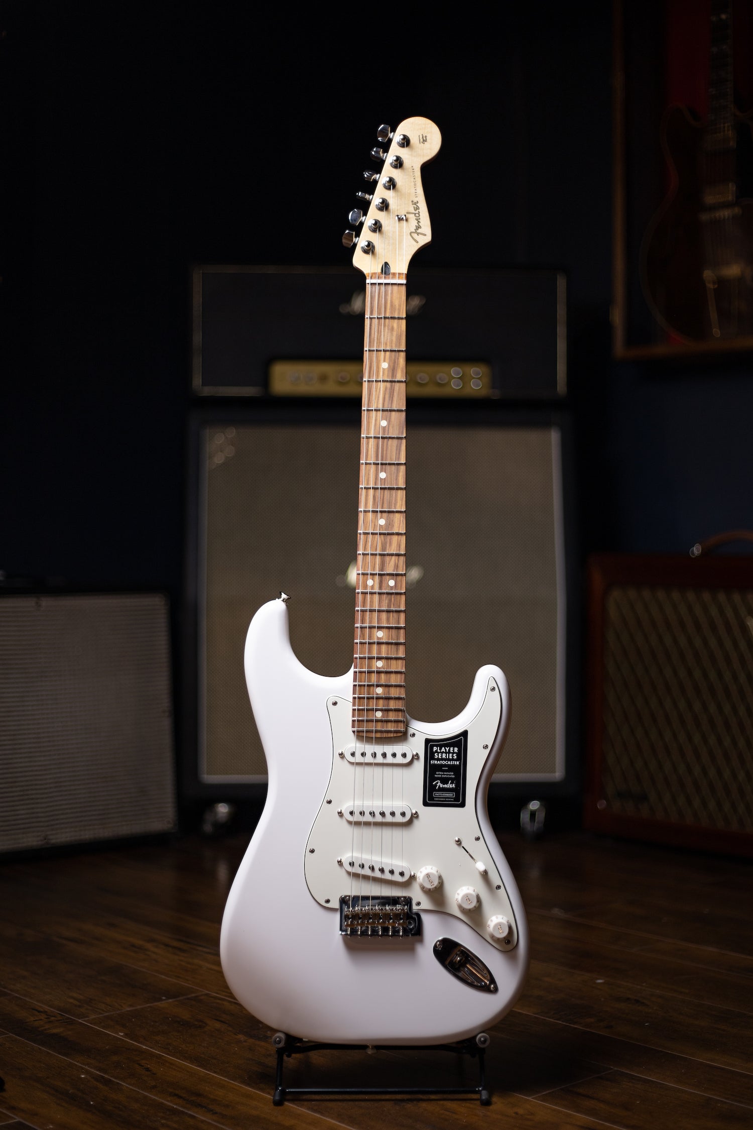 Fender Player Stratocaster Electric Guitar - Polar White – Walt