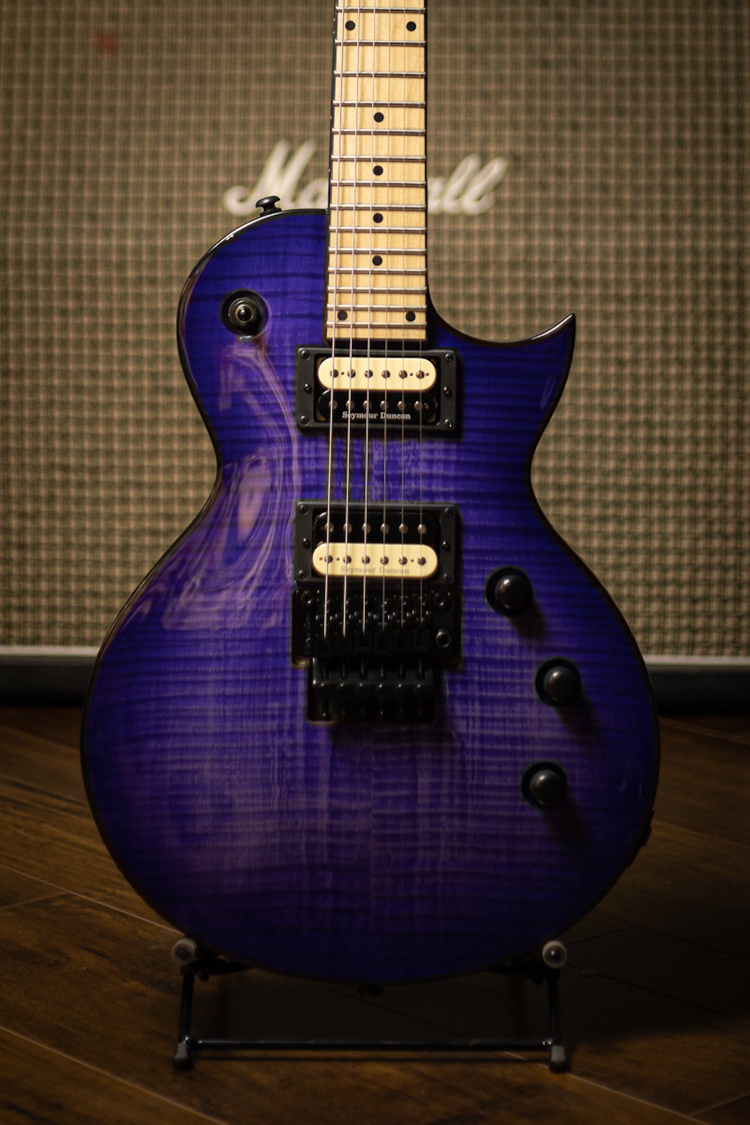Kramer Assault Plus Electric Guitar - Trans Purple Burst – Walt
