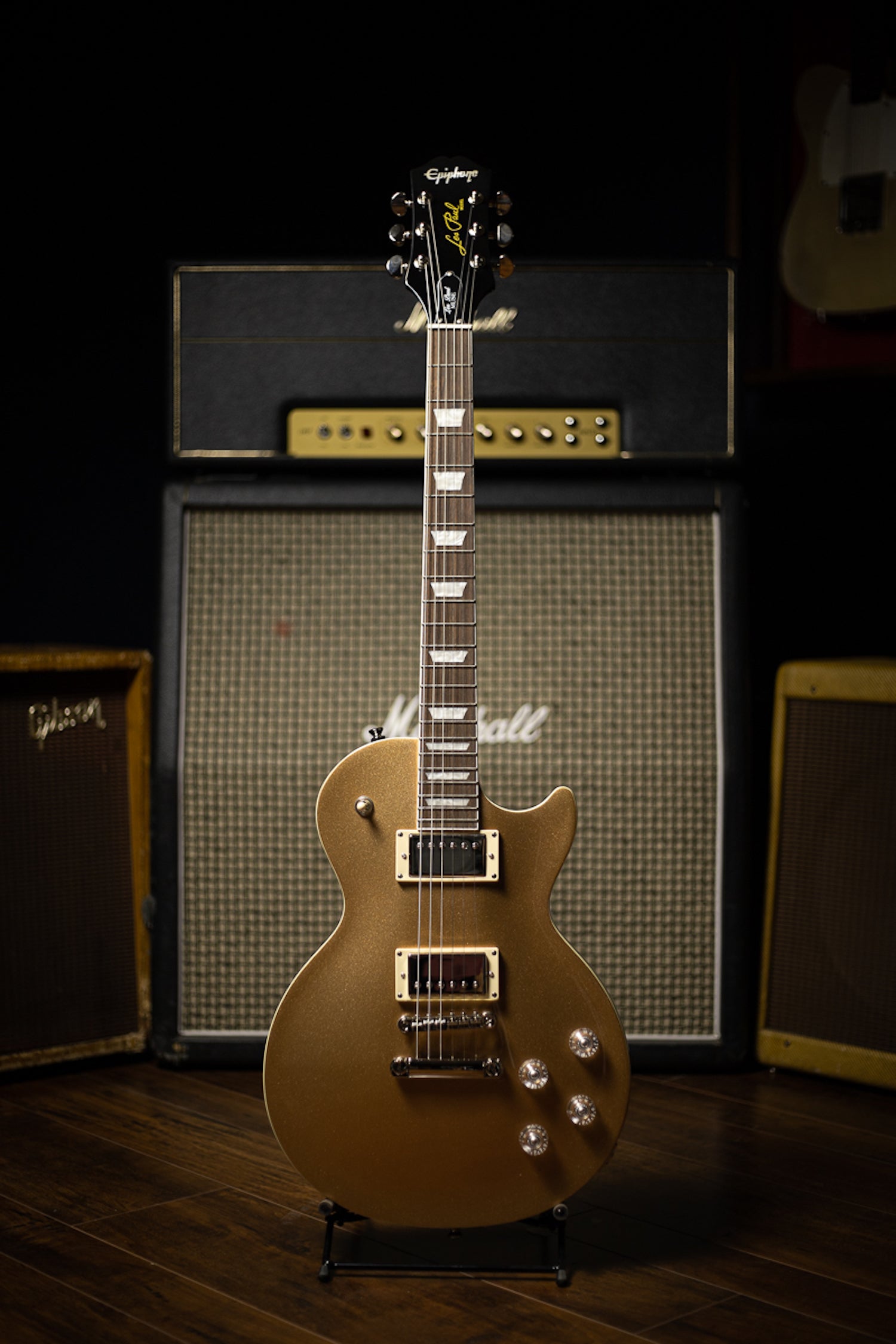 Epiphone Les Paul Muse Electric Guitar - Smoked Almond Metallic