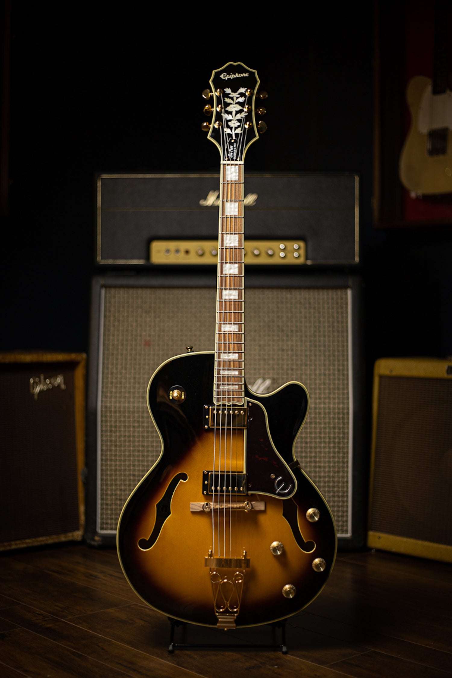 Epiphone Joe Pass Emperor-II Pro Electric Guitar - Vintage