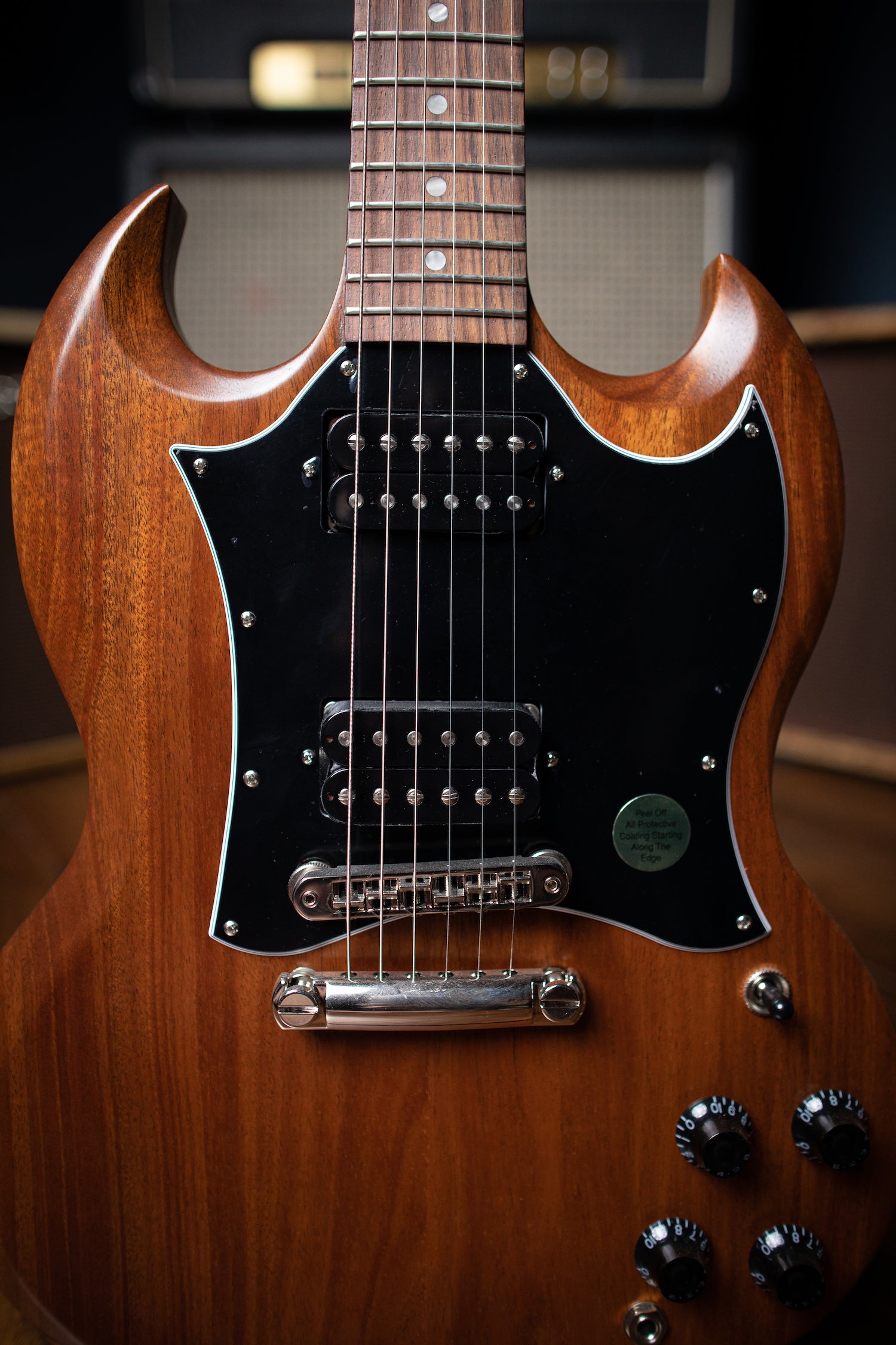 Gibson SG Tribute Electric Guitar - Natural Walnut – Walt Grace