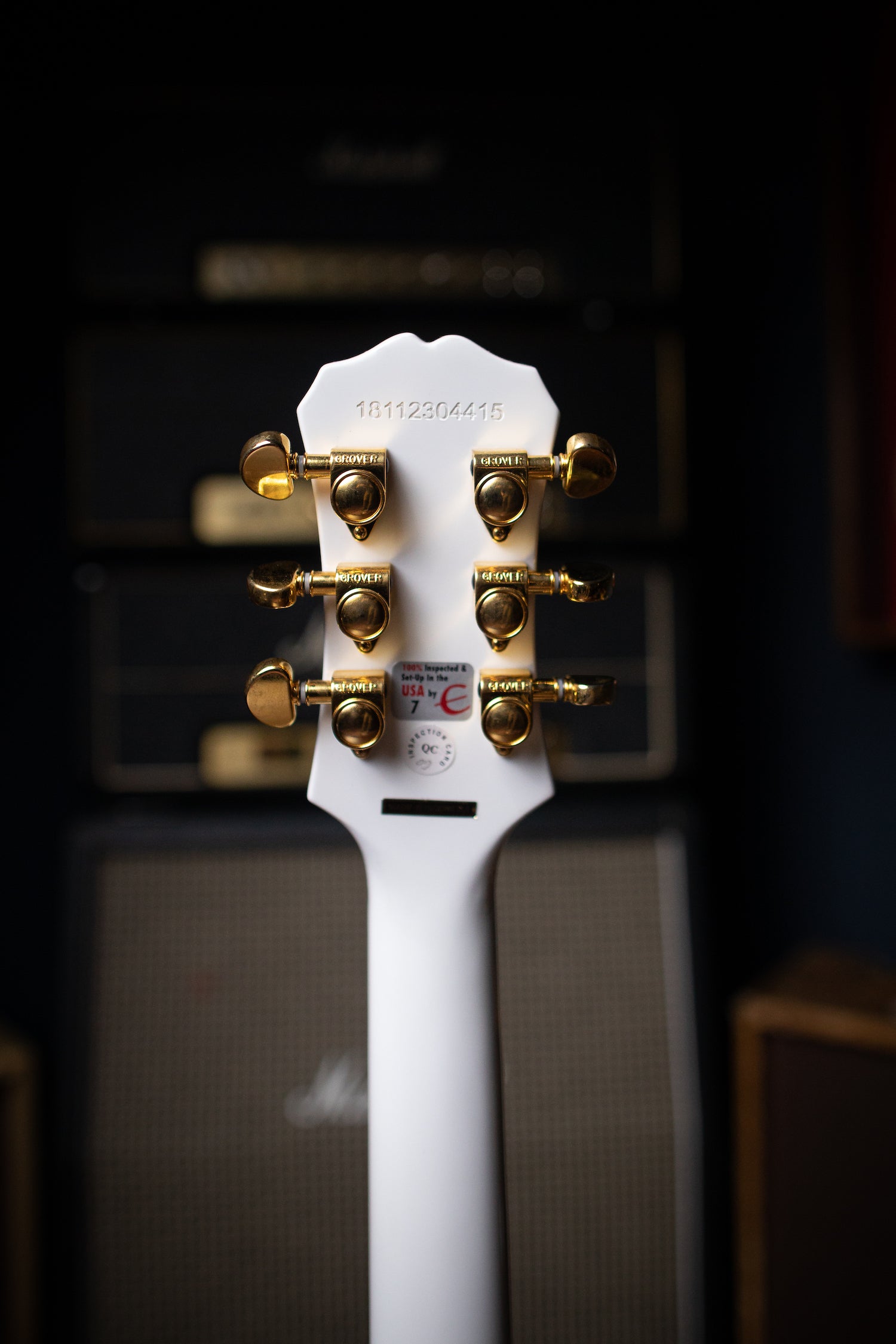 Epiphone Les Paul Custom Pro Electric Guitar - Alpine White – Walt