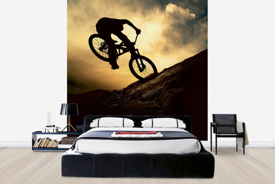 PHOTOWALL / Mountain Bike Rider (e23210) | 輸入壁紙専門店 WALPA