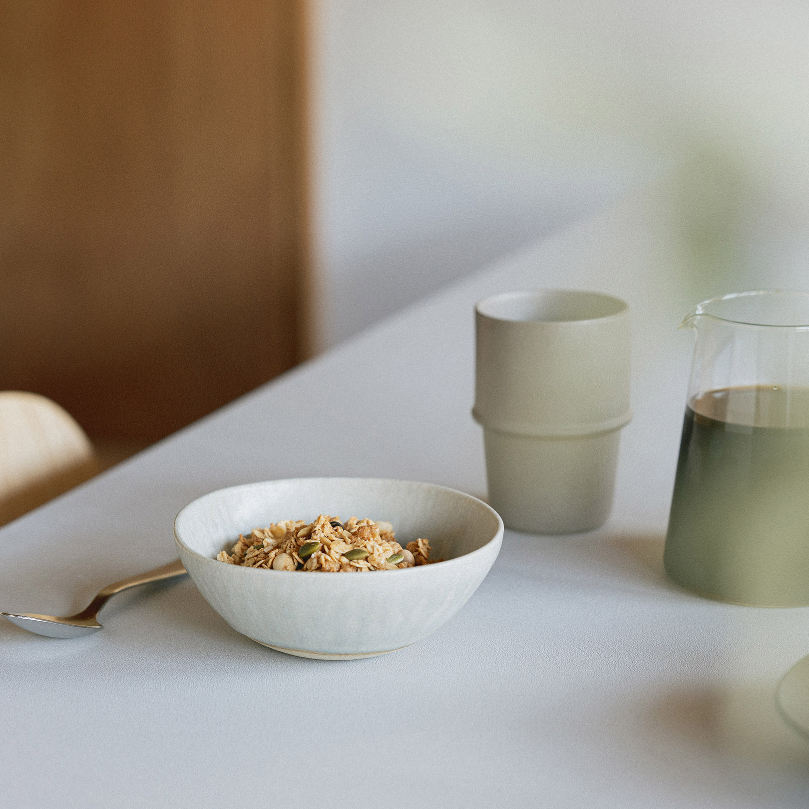 シリアルボウル14cm ダークグレー | 明山 オンラインショップ