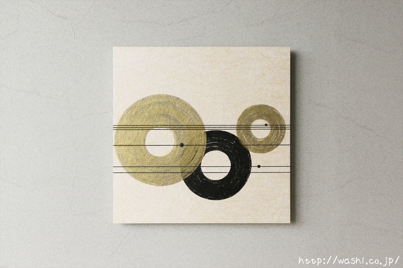 新商品情報】モダンアートパネル・波紋柄、墨デザイン 3種 | 生活と