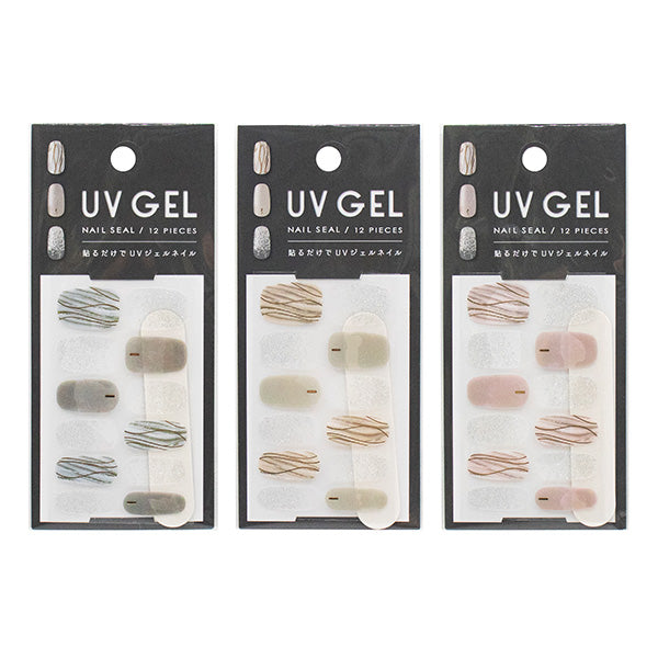 ジェルネイルシール ネイルステッカー ライト硬化不要 セルフネイル