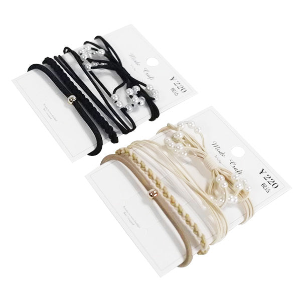 OUTLET】ヘアゴム ヘアアクセサリー 髪ゴム ヘアゴム4本セット