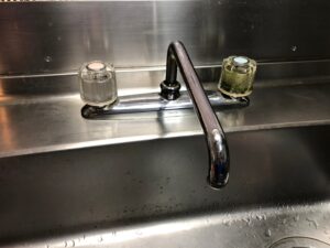 LIXL オールインワン浄水器内蔵シングルレバー混合水栓 ツーホール