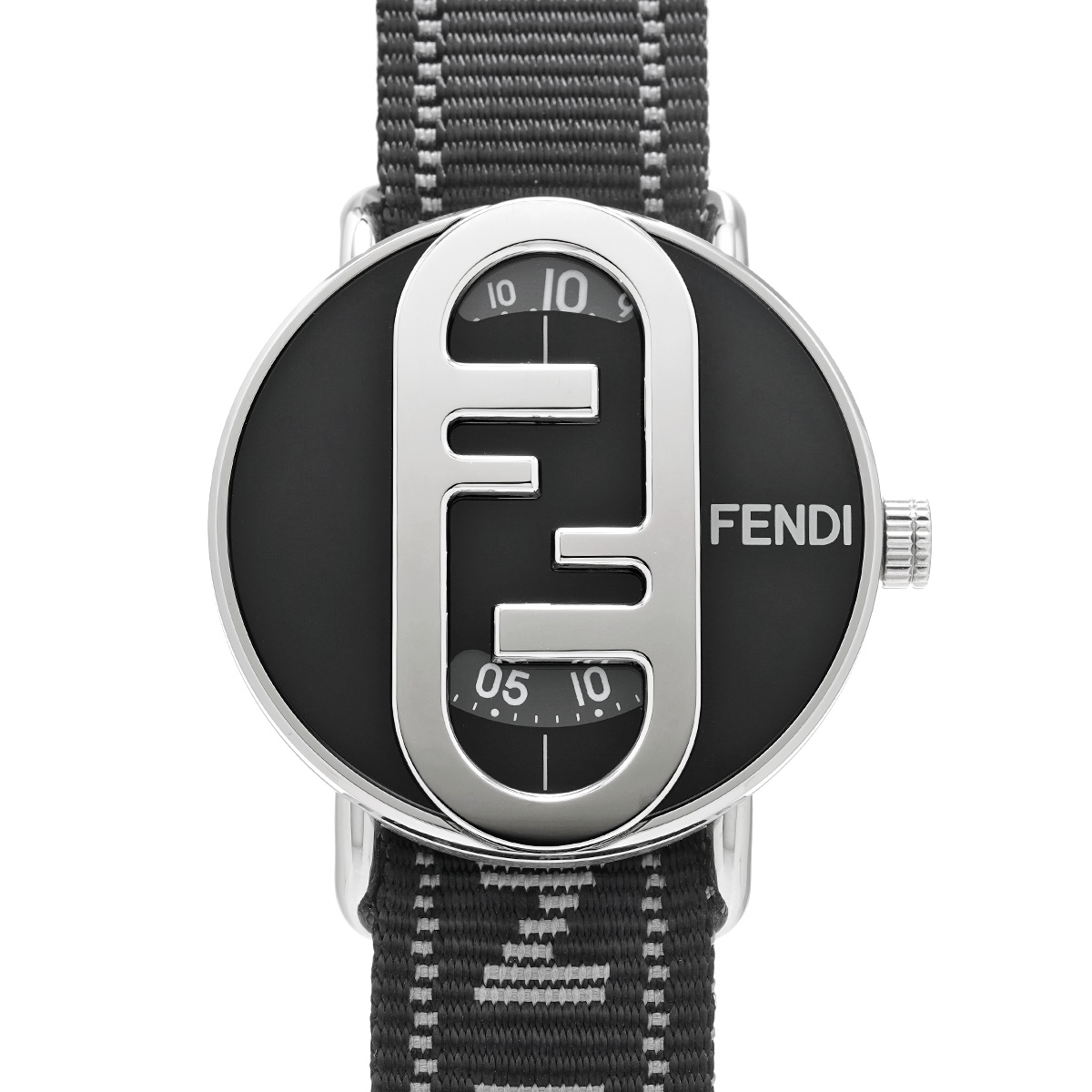 フェンディ オーロック ラウンド FOW977AHPRF0WV5 ブラック メンズ