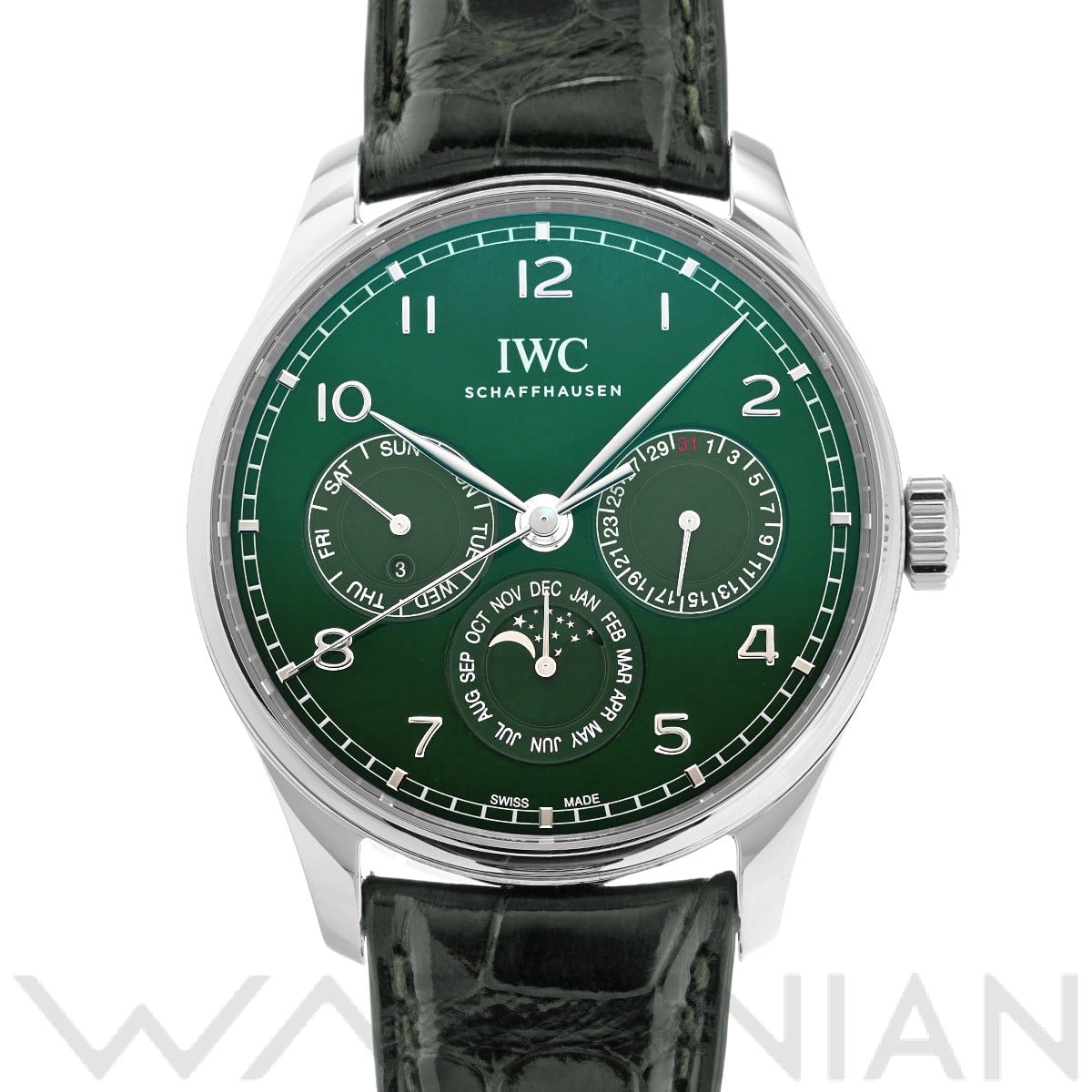 IWC ポルトギーゼ パーペチュアルカレンダー 42 IW344207 グリーン