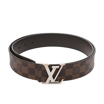 ルイ ヴィトン ダミエ ベルト LV イニシャル 40mm リバーシブル #105