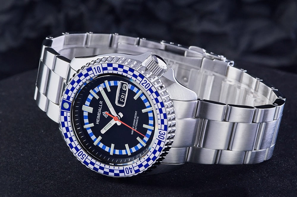 Heimdallr SKX007 NH36 Rally Diver Watch | Automatic 200M – WATCHDIVES