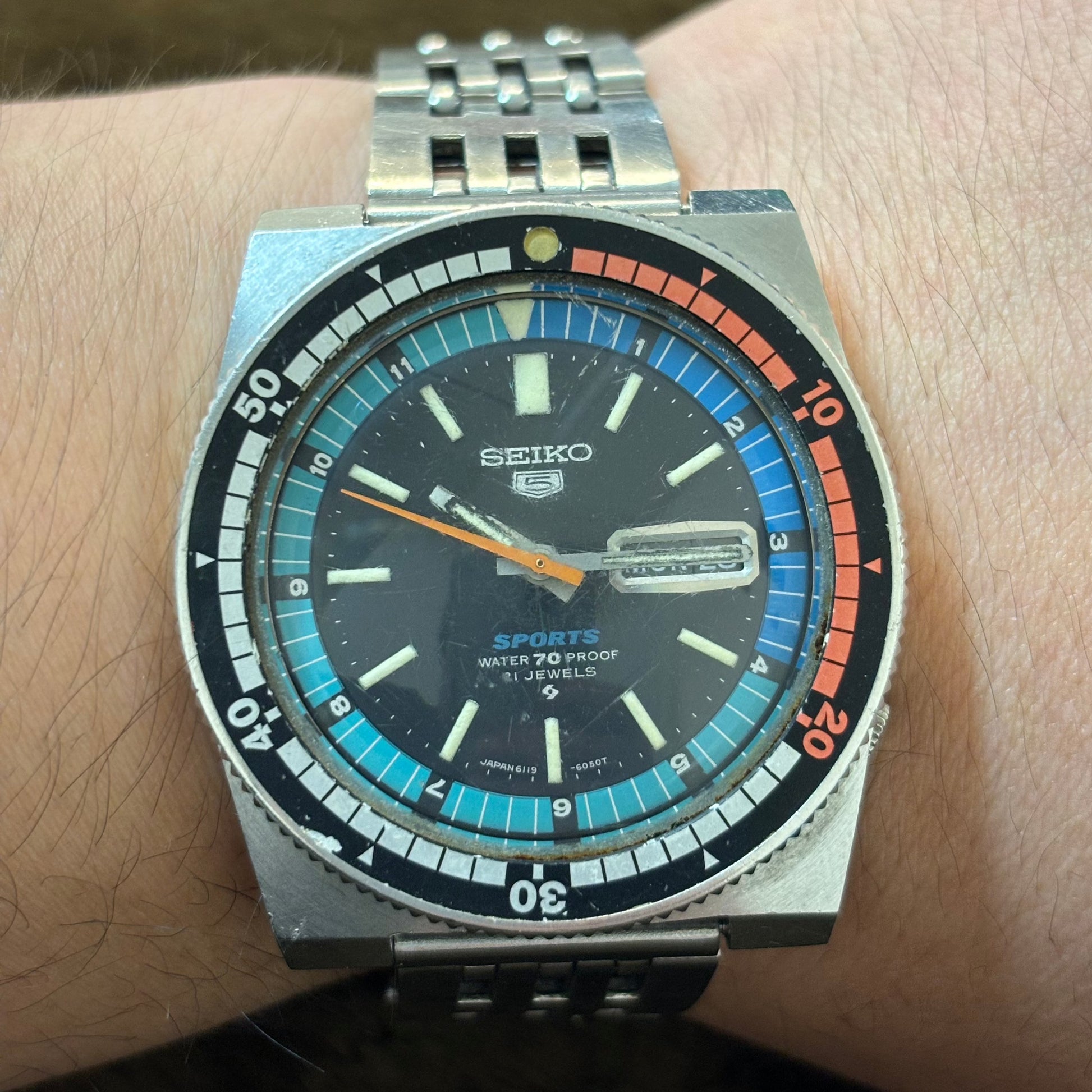 SEIKO / セイコー 腕時計 メンズ 5スポーツ Ref.6119-6050 1969年製