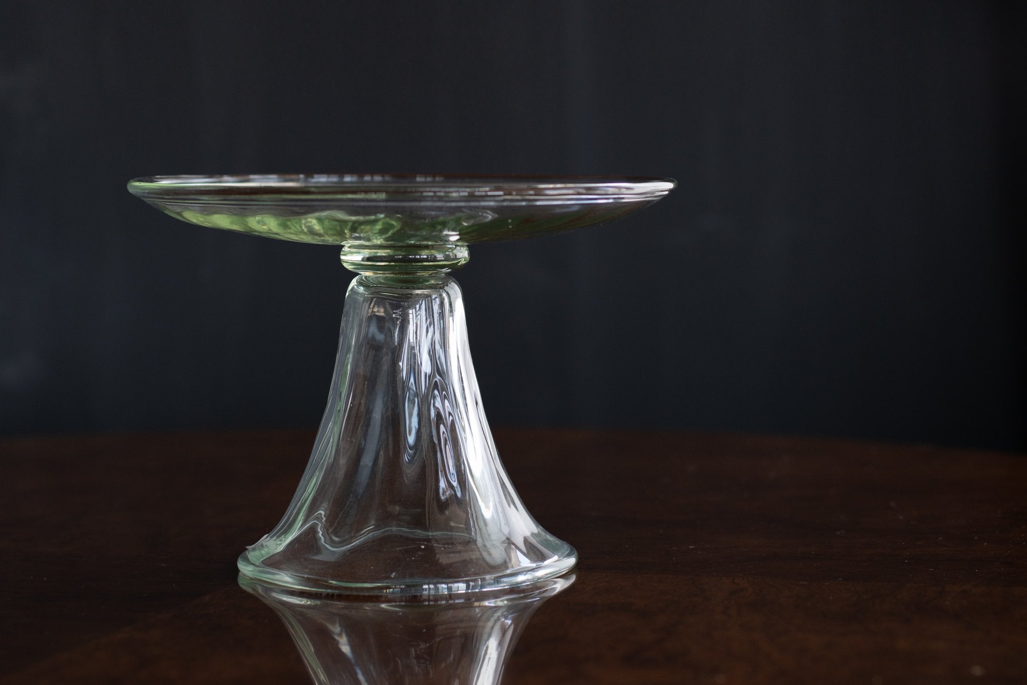 くるみガラス コンポート｜ガラス工房 橙