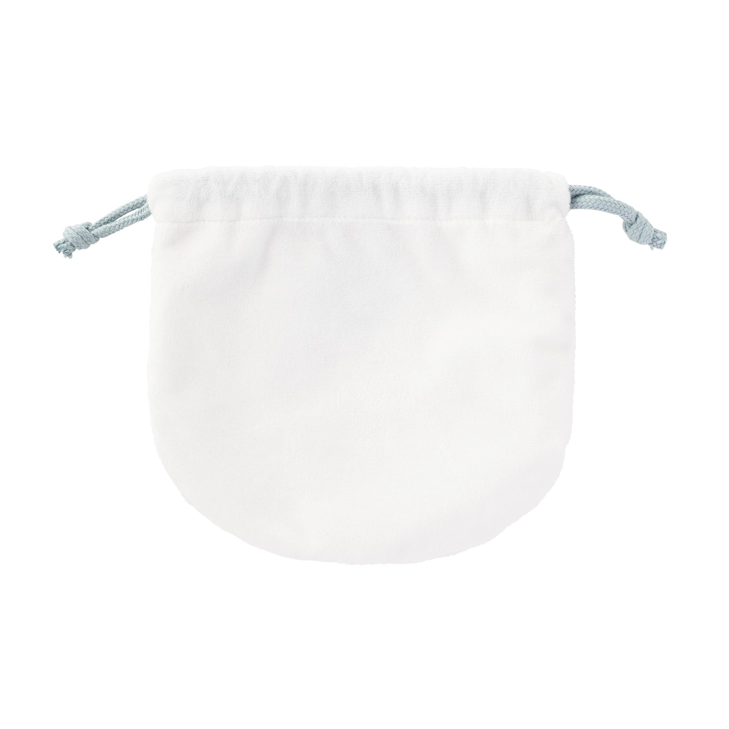 ホワイトタイガーとブラックタイガー おかお巾着（ホワイトタイガー