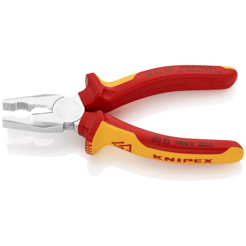 Combination Pliers-1000V Insulated | KNIPEX Tools