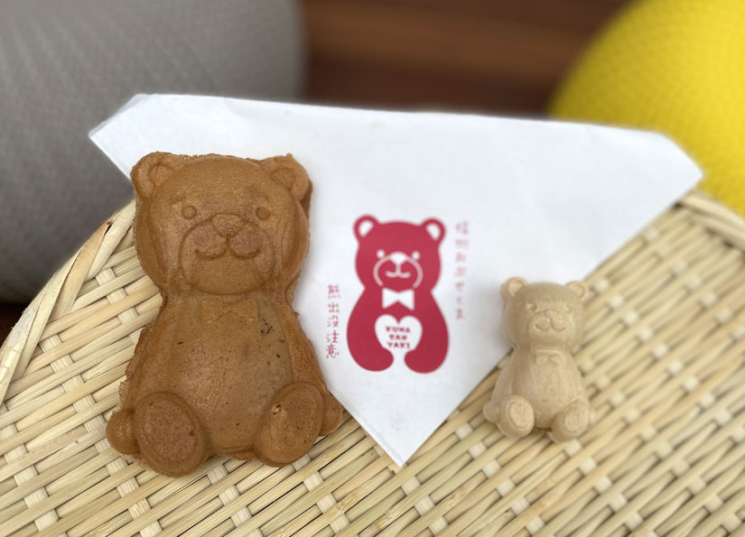 7/16(土)オープン！小布施町に「くまさん焼き」♪「栗庵風味堂本店