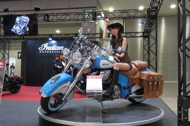 東京モーターサイクルショー2018（インディアン） ビジュアル8枚