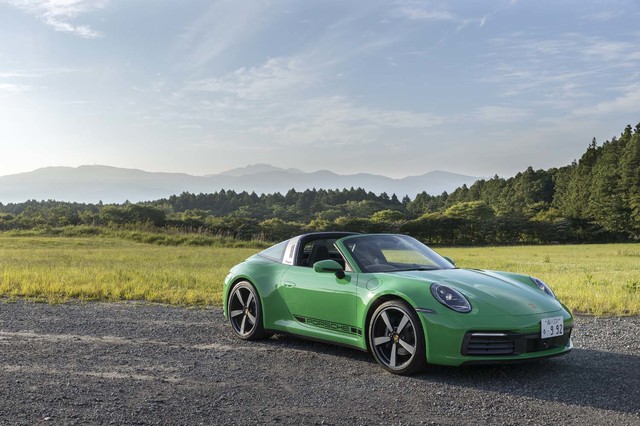 ポルシェ911タルガ4（4WD/8AT）【試乗記】 正解はひとつにあらず - webCG