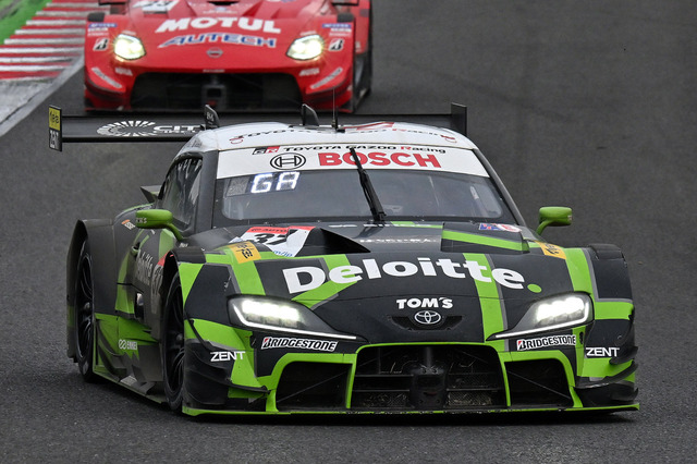 SUPER GT第6戦でDeloitte TOM'S GR Supraが2勝目 「GRスープラ」の1-2