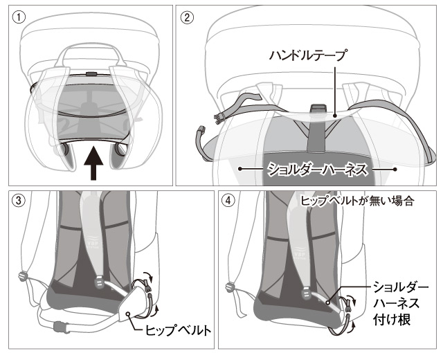 V.B.P.バックパネル｜モンベル