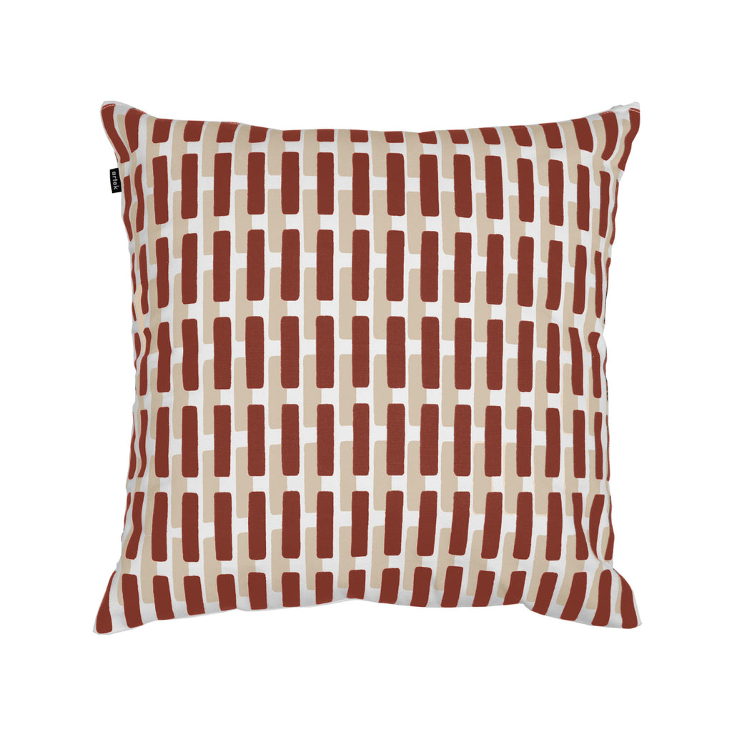 シエナ クッションカバー ブリック／サンド シャドー 50 x 50 cm