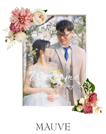 A1 ウェルカムボードセット(文字入れ込) ※10％OFF！ - 結婚を迎える二