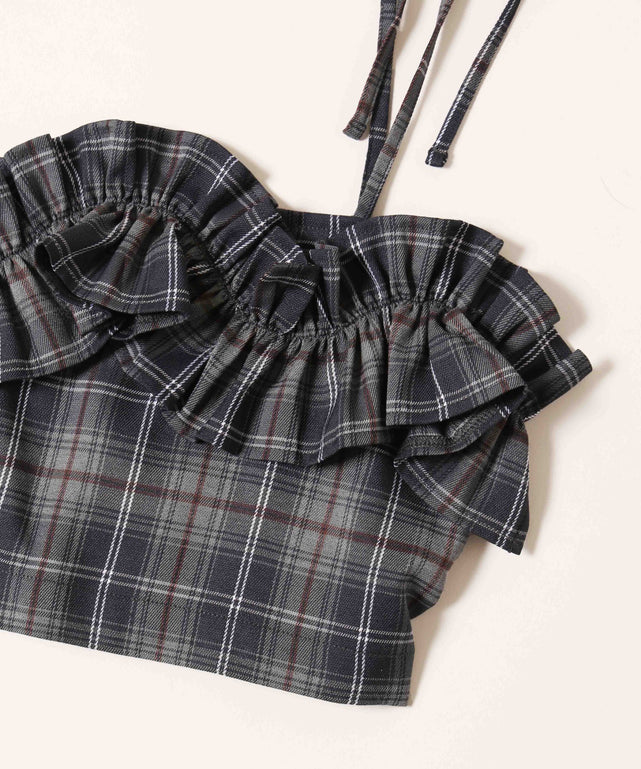 チェックフリルビスチェ – WEGO ONLINE STORE