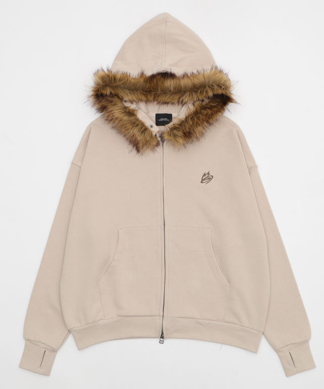 MA55IVE ファーグラフィックZIPパーカー – WEGO ONLINE STORE