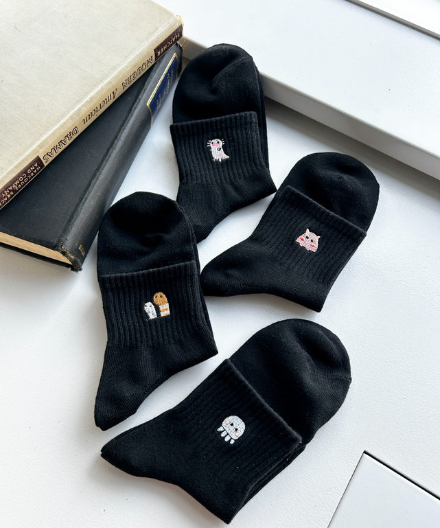 シーアニマル刺繍アンクルソックス(23-25cm)｜WEGO（ウィゴー） – WEGO