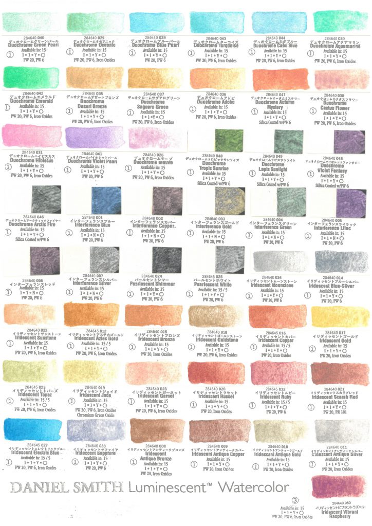 ダニエルスミス透明水彩絵具 全266色 - 株式会社ベステック