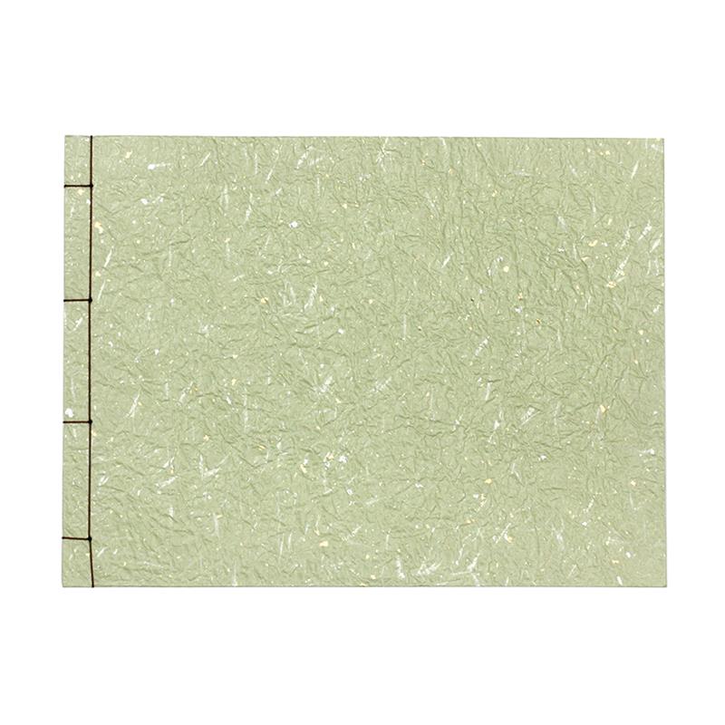 金銀振揉み紙 芳名帳 （横8行罫） 草 | 谷口松雄堂