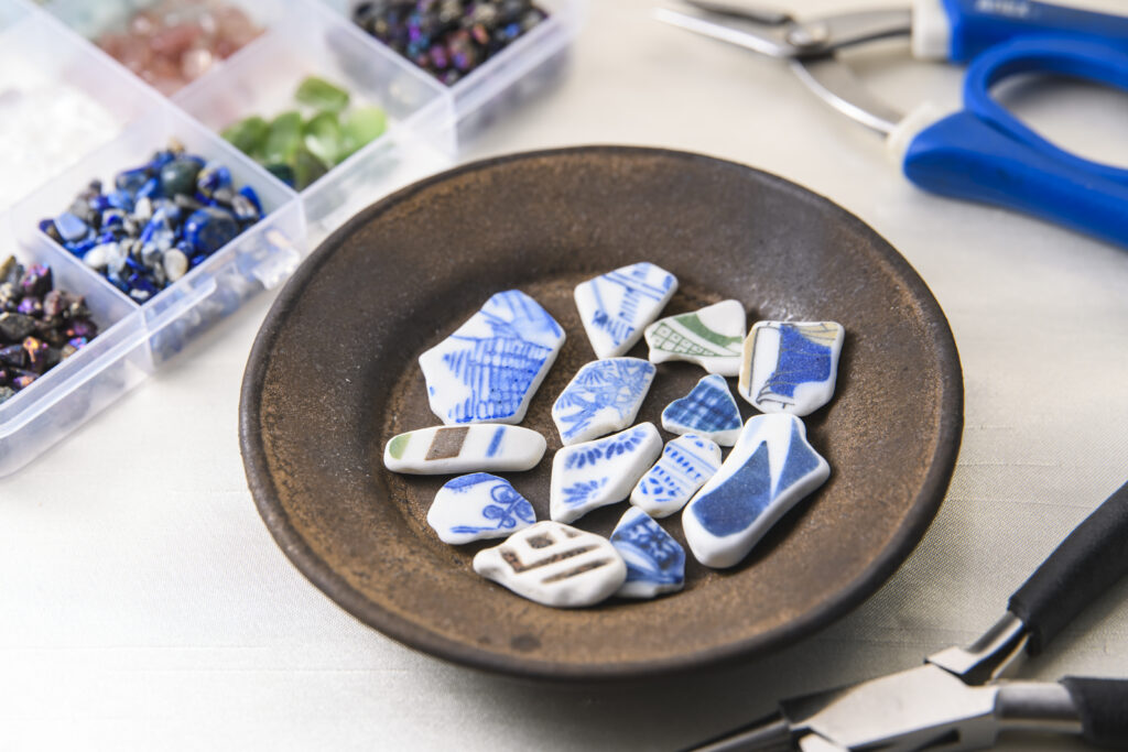 シー陶器を使った世界で一つのアクセサリー | 神戸でSDGs | ワンダフル