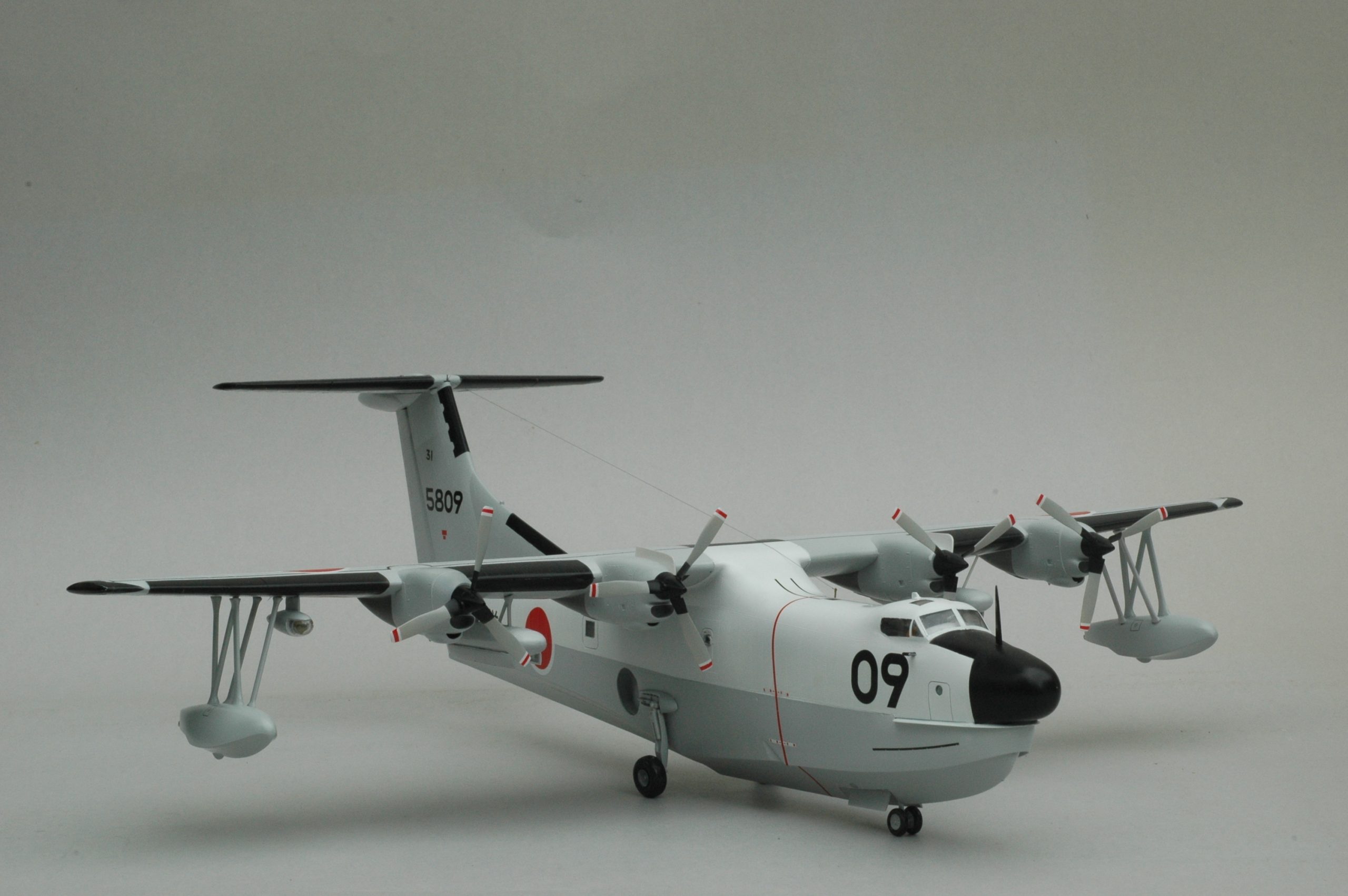 1/72 新明和 PS-1 水上飛行艇 ハセガワ製（再販モデル） | 工房