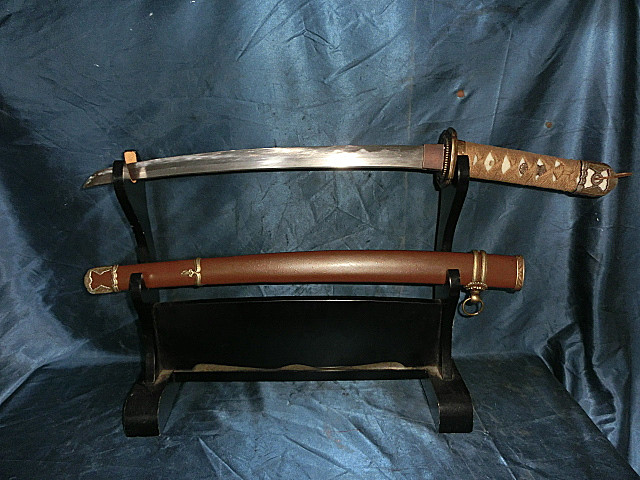 日本軍 軍刀 脇差 拵え 陸軍航空隊 搭乗員 尾形刀剣 大坂住河内瑞心子