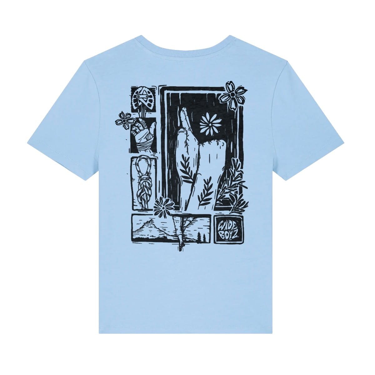 Women's Flower Fist T-shirt | Wideboyz