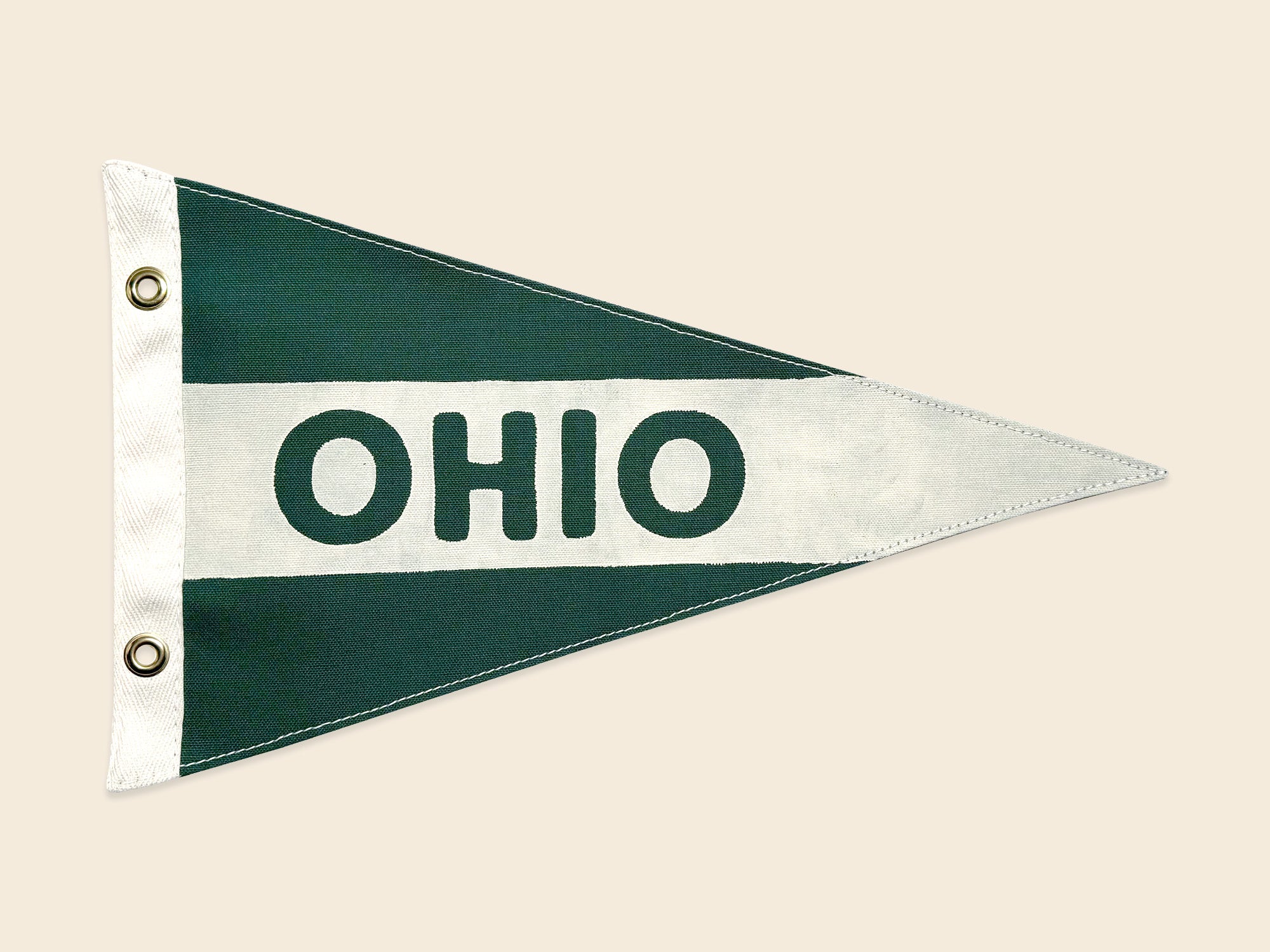 Ohio Vintage-Inspired Stripe Pennant – Wild Northland