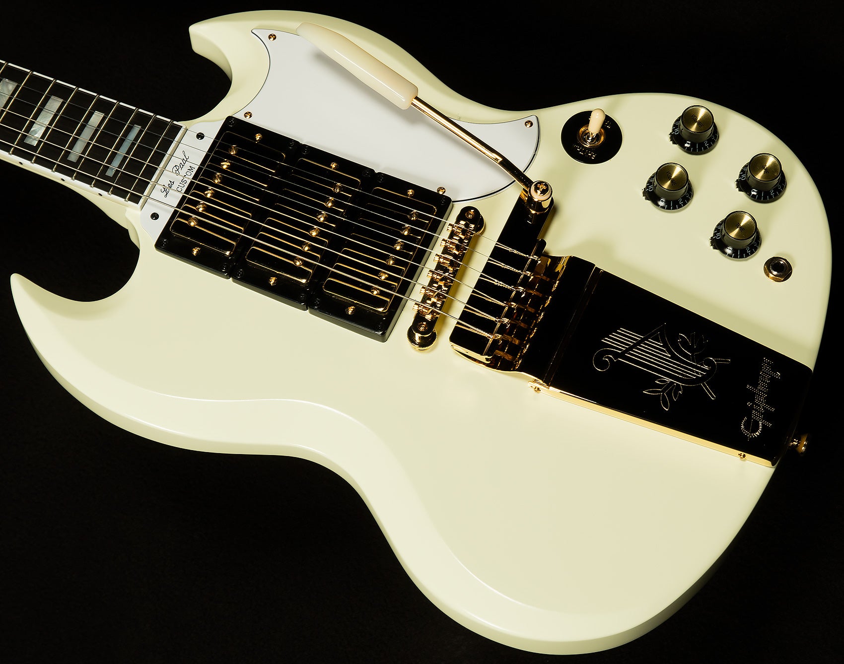 Inspired by Gibson Custom 1963 Les Paul SG Custom - Maestro